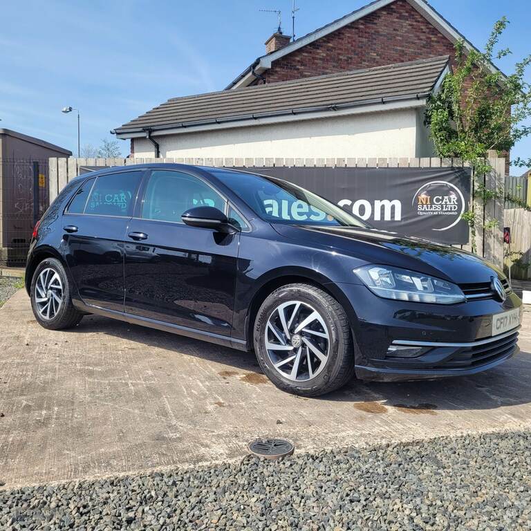 Volkswagen Golf 2.0 Tdi Gt Dsg CF17XYH Black #2