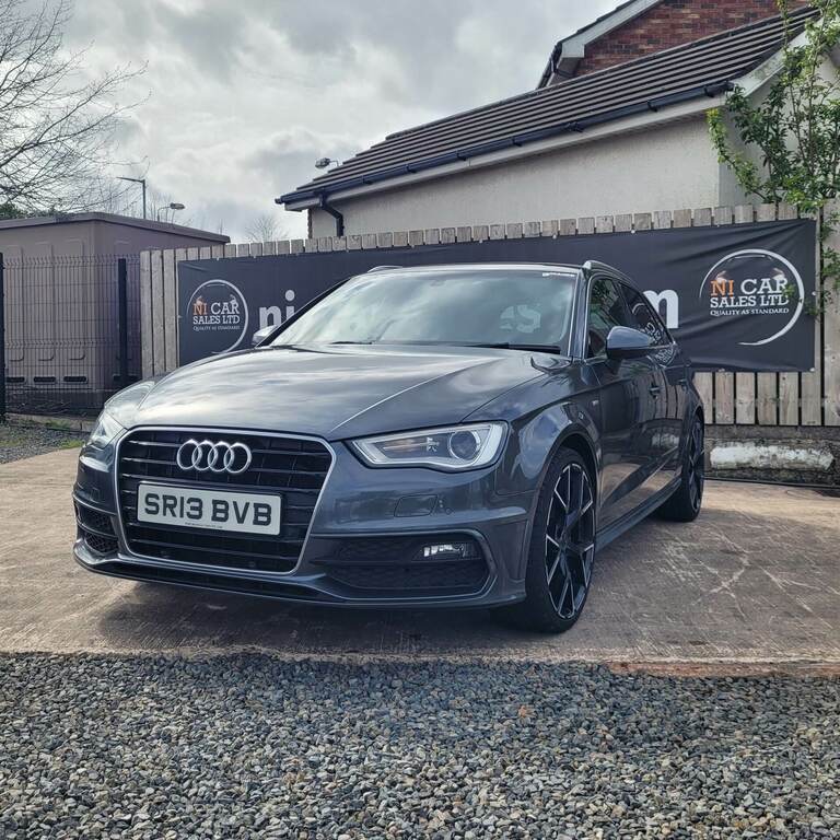 Audi A3 2.0 Tdi S Line SR13BVB Grey #2