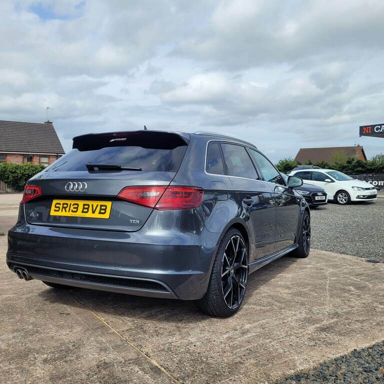 Audi A3 2.0 Tdi S Line SR13BVB Grey #3