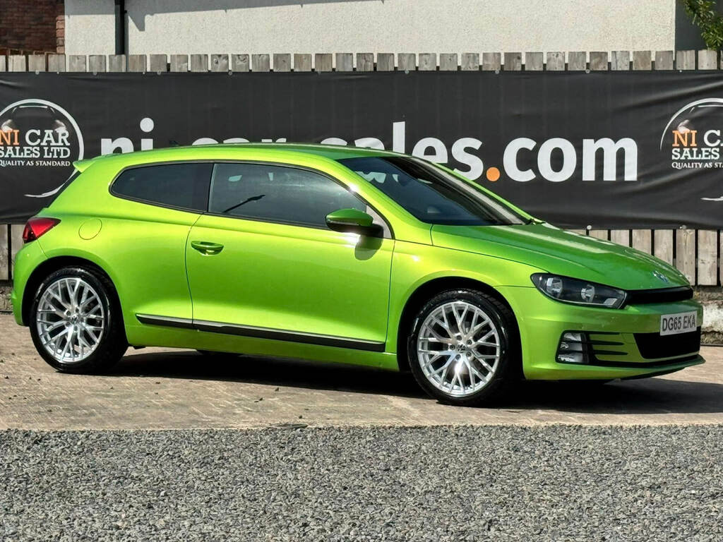 Volkswagen Scirocco 2.0 Tdi Bluemotion Tech Gt DG65EKA Green #4
