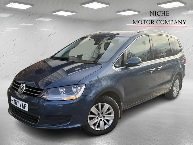 Volkswagen Sharan Tdi Se Nav Dsg HY67VAF Blue #4