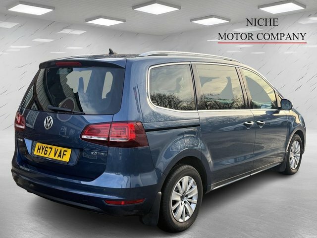 Volkswagen Sharan Tdi Se Nav Dsg HY67VAF Blue #5