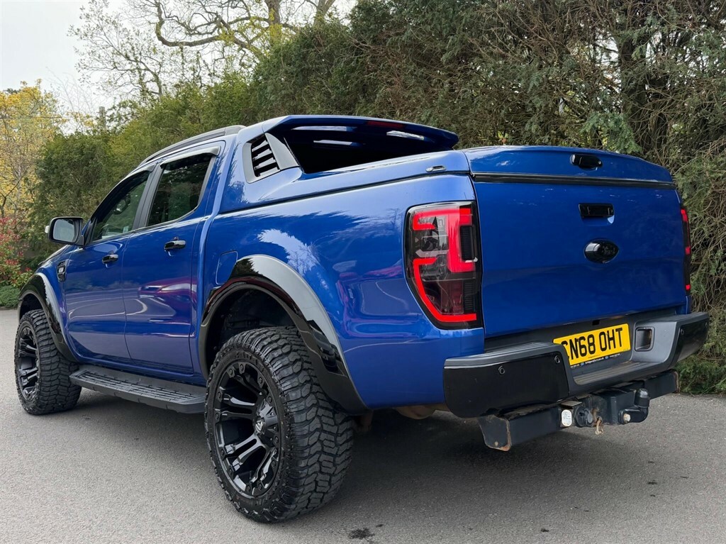 Ford Ranger 3.2 Tdci Wildtrak X Pickup Double Cab A YJ68UHH Blue #2