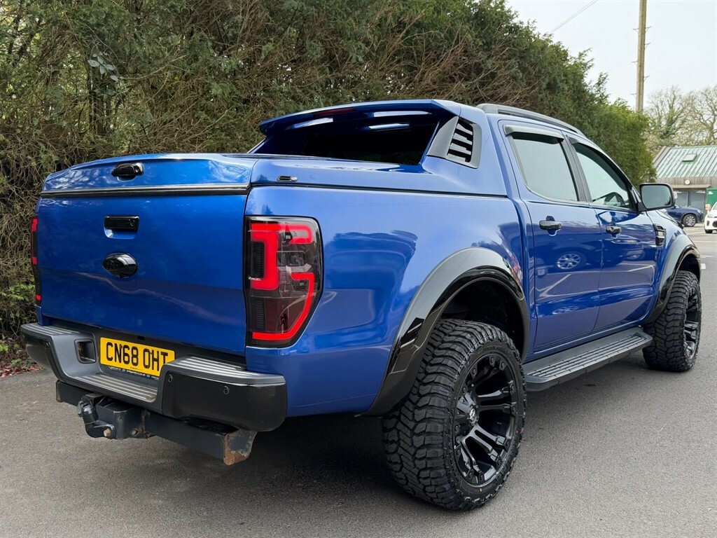 Ford Ranger 3.2 Tdci Wildtrak X Pickup Double Cab A YJ68UHH Blue #4