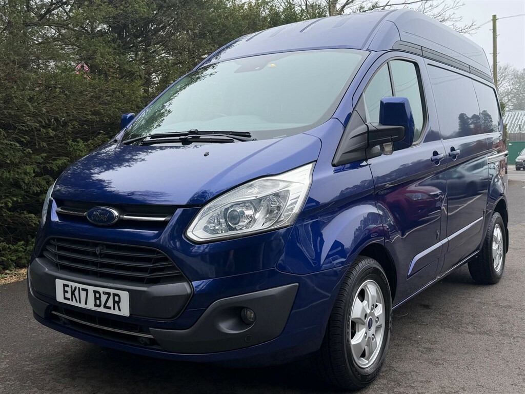 Ford Transit Custom 2.0 Tdci 290 Limited L1 H2 EK17BZR Blue #5