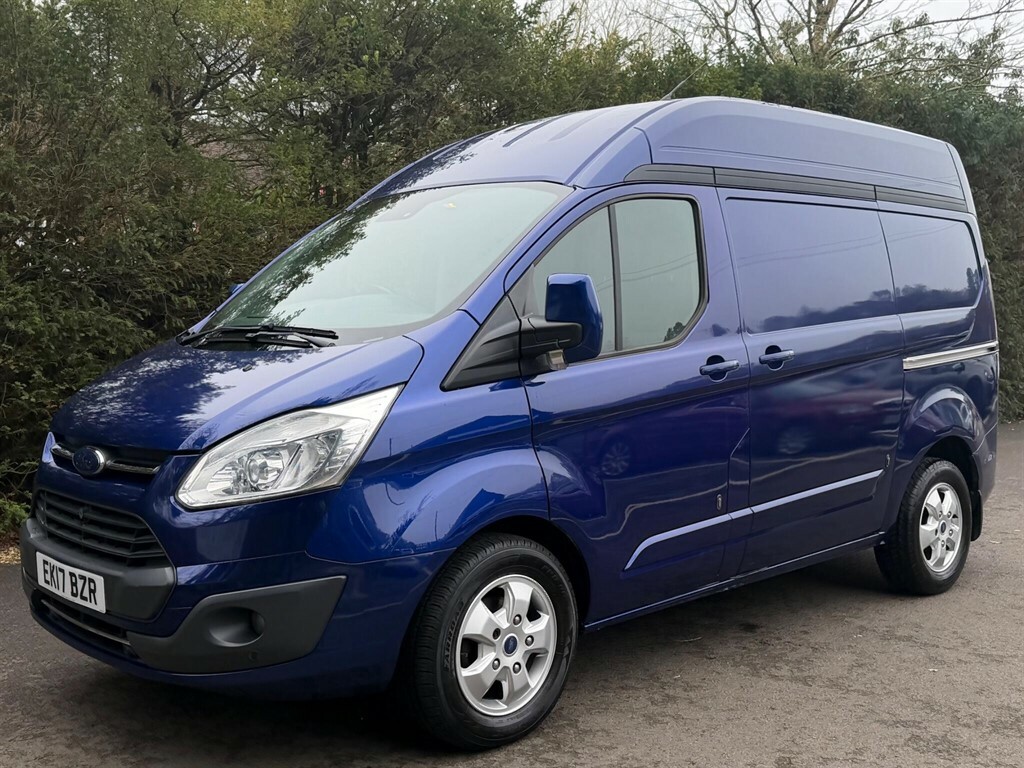 Ford Transit Custom 2.0 Tdci 290 Limited L1 H2 EK17BZR Blue #2