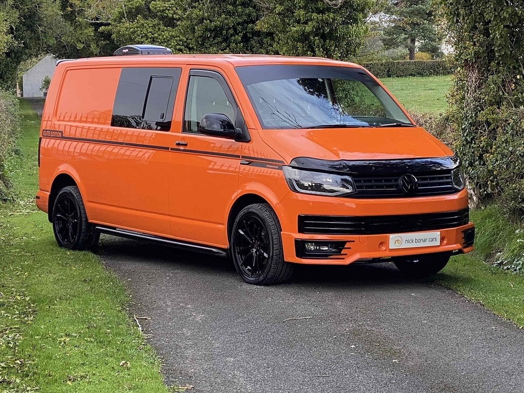Volkswagen Transporter Tdi T32 Bluemotion Elite Edition Camper DY68AZA Orange #2