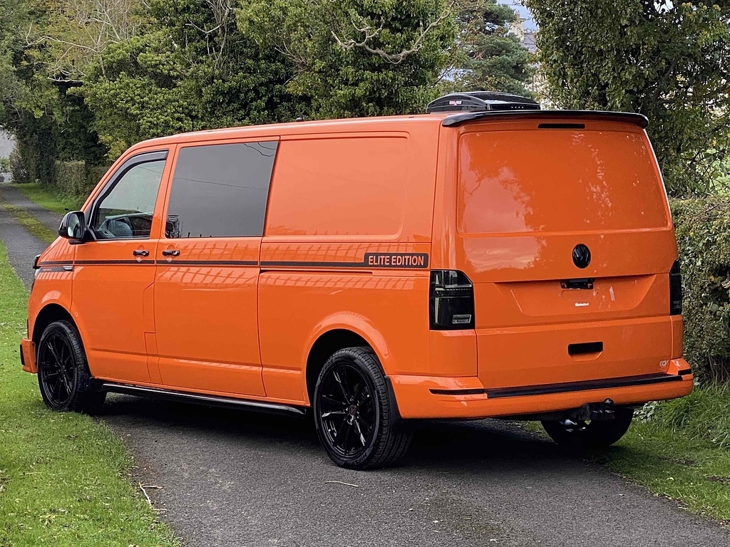 Volkswagen Transporter Tdi T32 Bluemotion Elite Edition Camper DY68AZA Orange #6