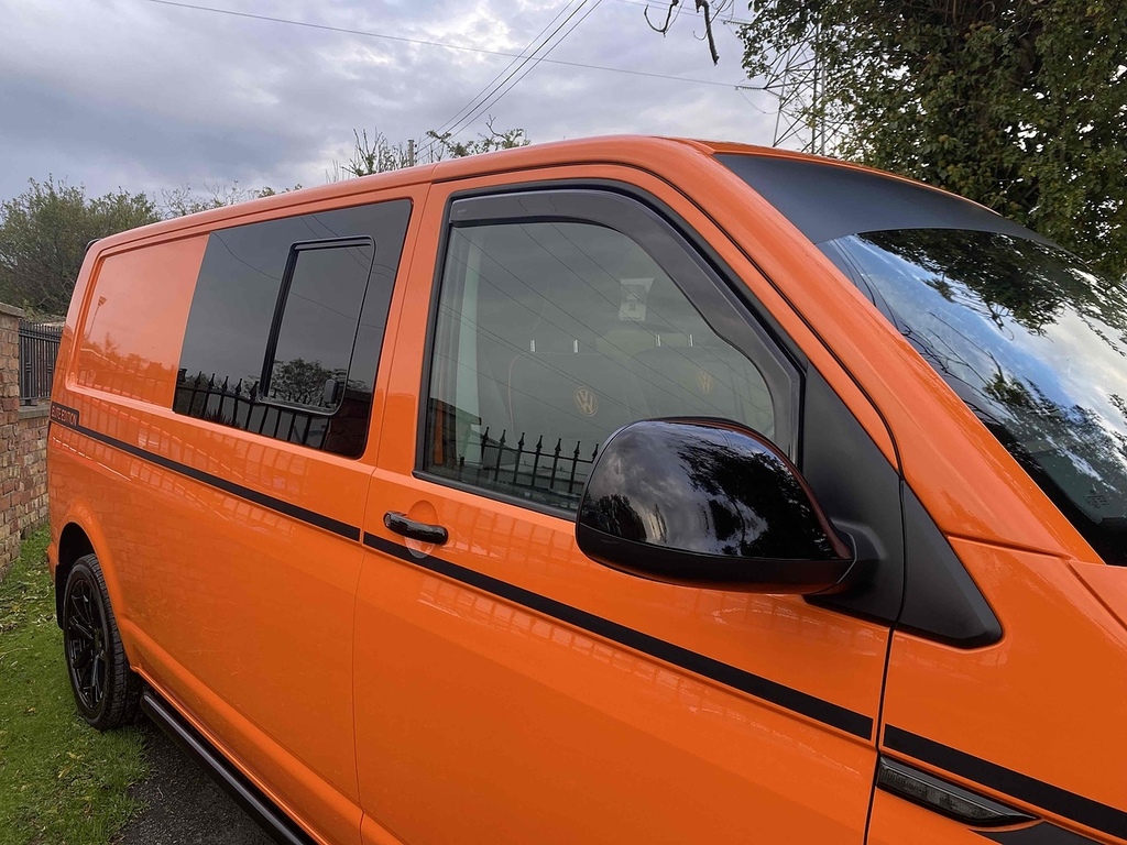 Volkswagen Transporter Tdi T32 Bluemotion Elite Edition Camper DY68AZA Orange #4