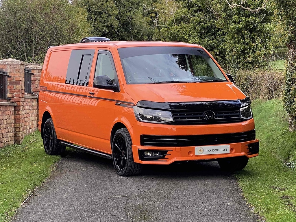 Volkswagen Transporter Tdi T32 Bluemotion Elite Edition Camper Orange