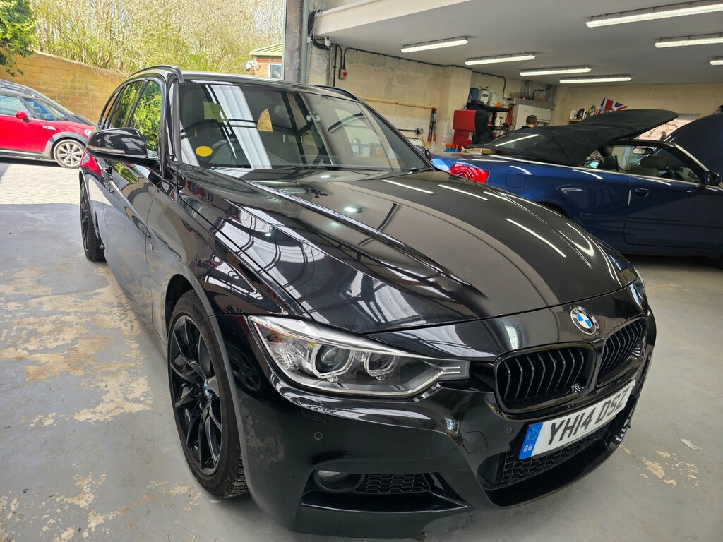 BMW 3 Series 2.0 320D M Sport Touring Xdrive Black