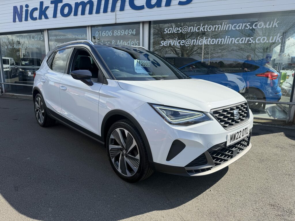 Seat Arona Petrol MW22OTL White #6