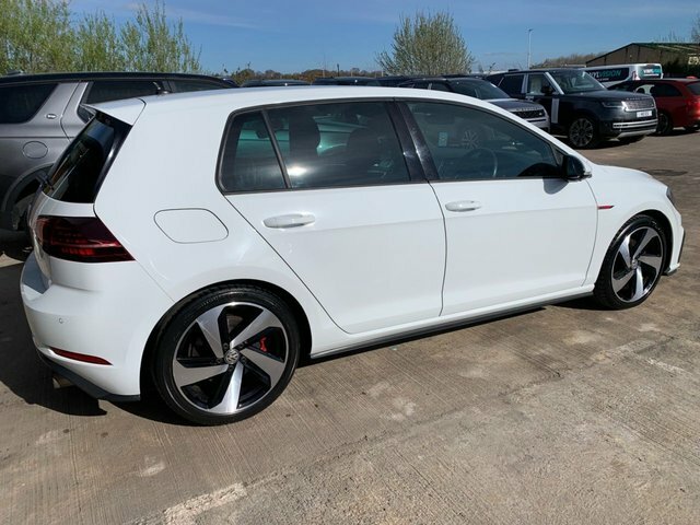 Volkswagen Golf 2.0 Tsi Gti Hatchback White #2