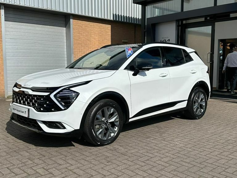 Kia Sportage 1.6T Gdi 207 Hev Gt-line S Awd FN74KKW White #4