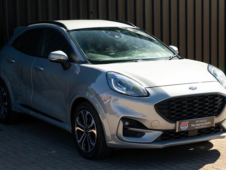 Ford Puma 1.0 Ecoboost Hybrid Mhev 155 St-line FH70MMV Silver #3