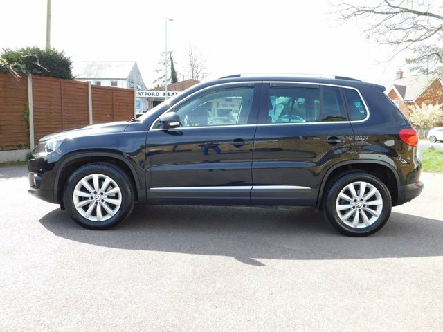 Volkswagen Tiguan 2.0 Tdi Bluemotion Tech Match Suv Manua KY64HFT Black #3