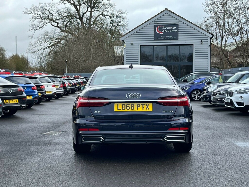 Audi A6 Saloon 2.0 Tdi 40 S Line S Tronic Euro 6 Ss Blue #6