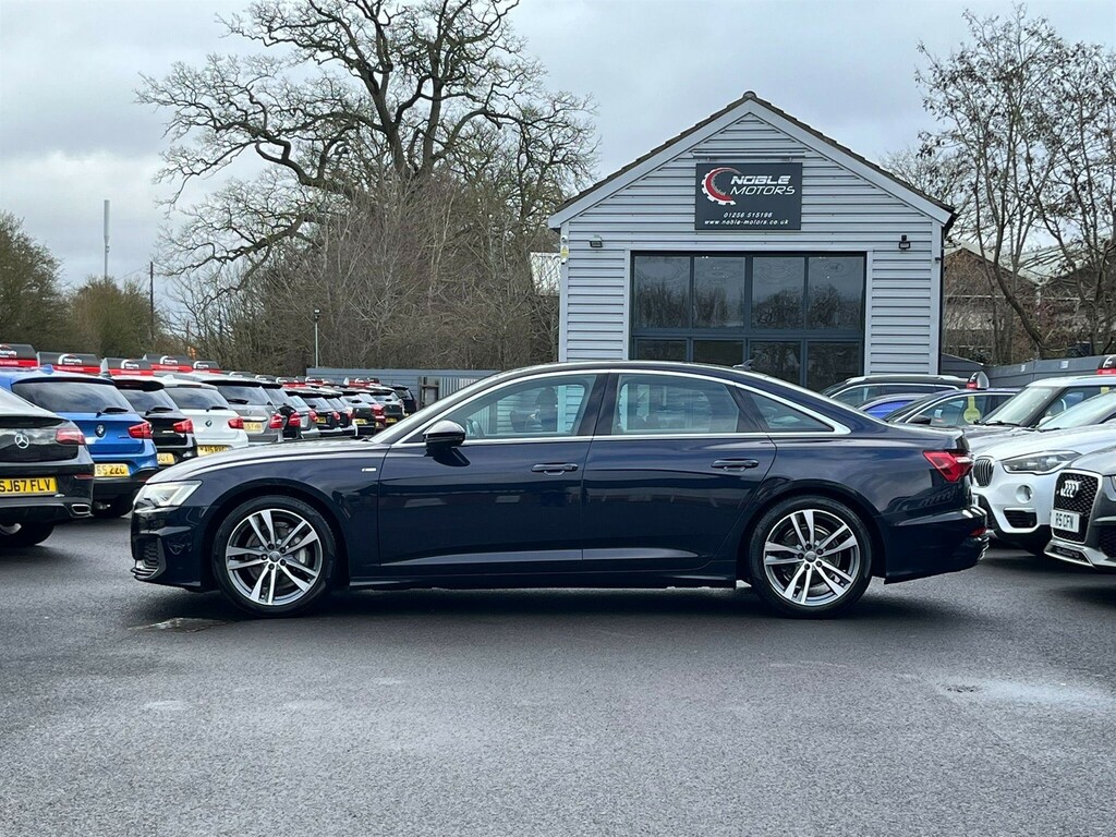 Audi A6 Saloon 2.0 Tdi 40 S Line S Tronic Euro 6 Ss Blue #4