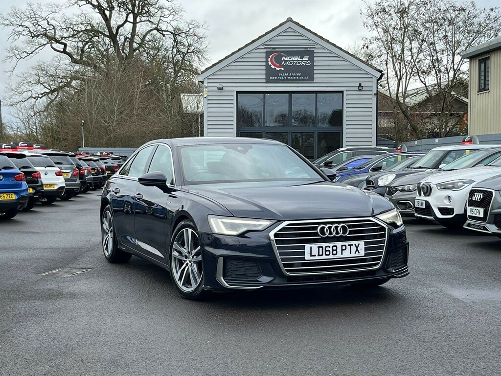 Audi A6 Saloon 2.0 Tdi 40 S Line S Tronic Euro 6 Ss Blue
