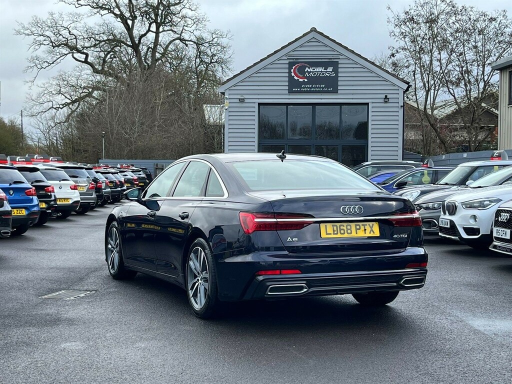 Audi A6 Saloon 2.0 Tdi 40 S Line S Tronic Euro 6 Ss Blue #5