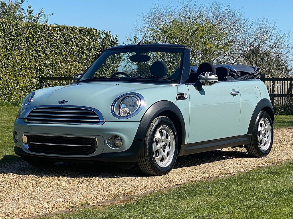 Mini Convertible Cooper Blue #6