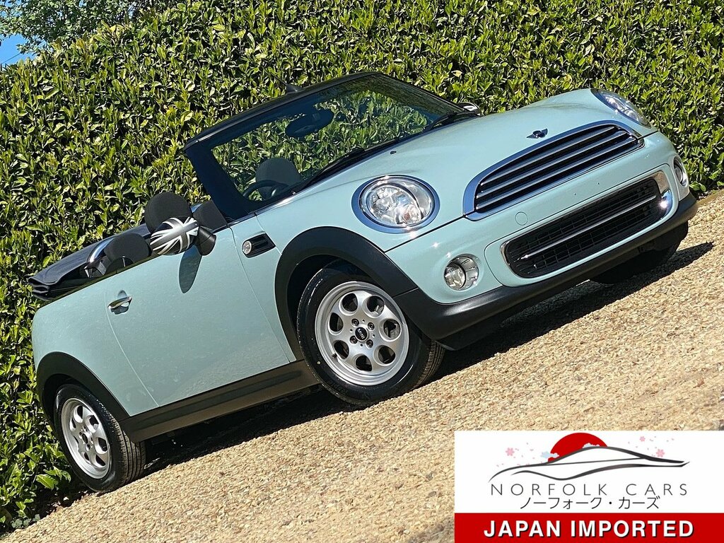 Mini Convertible Cooper Blue