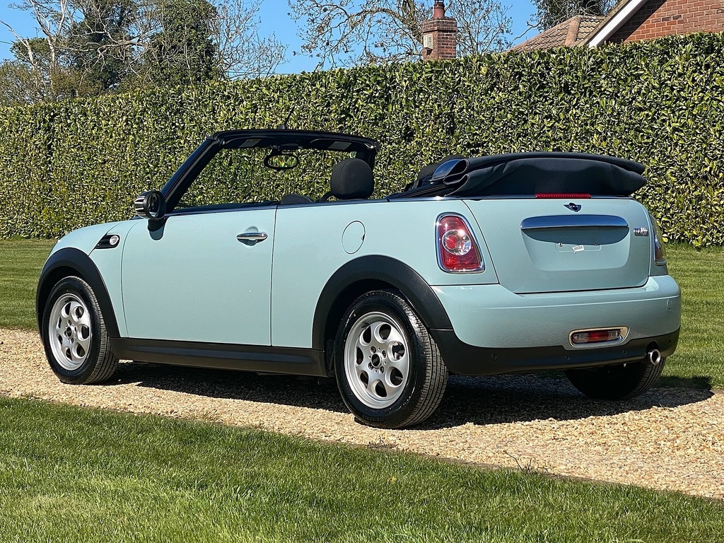 Mini Convertible Cooper Blue #4