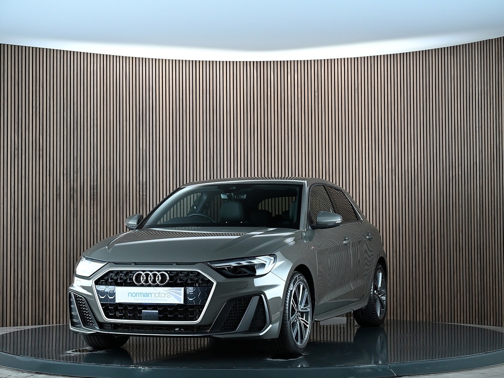 Audi A1 1.0 Tfsi 30 S Line Sportback S Tronic E LV24UJC Grey #6