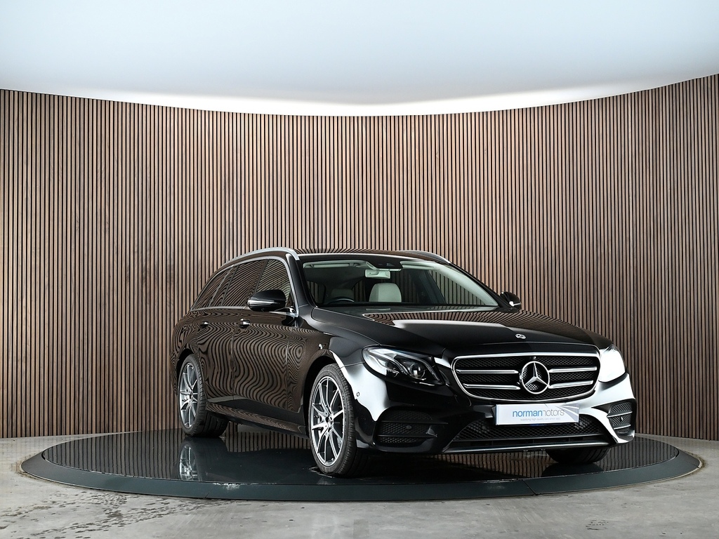 Mercedes-Benz E Class 2.0 E220d Amg Line Edition Premium Estate Di WP21OPM Black #4