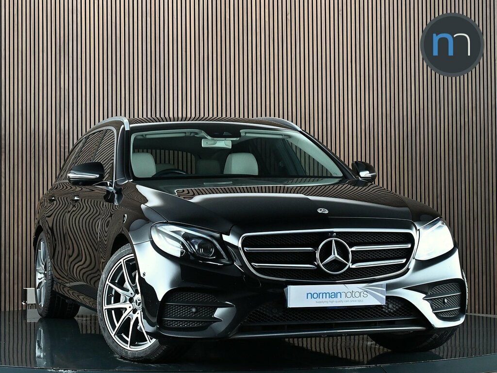 Mercedes-Benz E Class 2.0 E220d Amg Line Edition Premium Estate Di Black