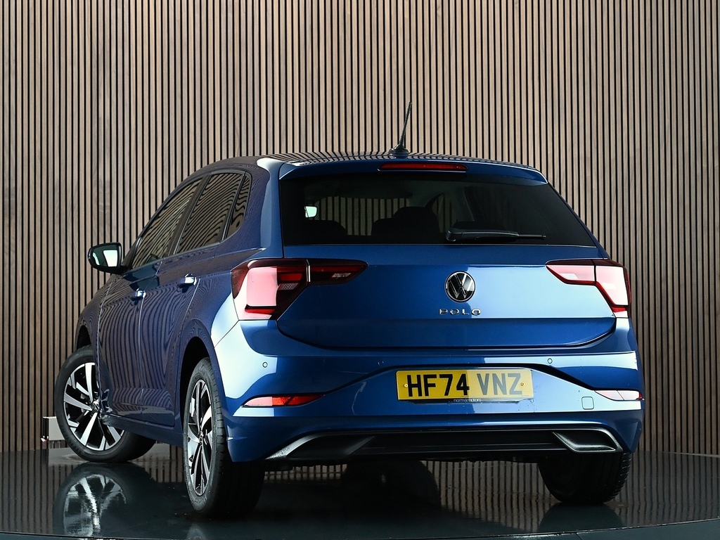 Volkswagen Polo 1.0 Tsi Match Hatchback Euro 6 HF74VNZ Blue #2