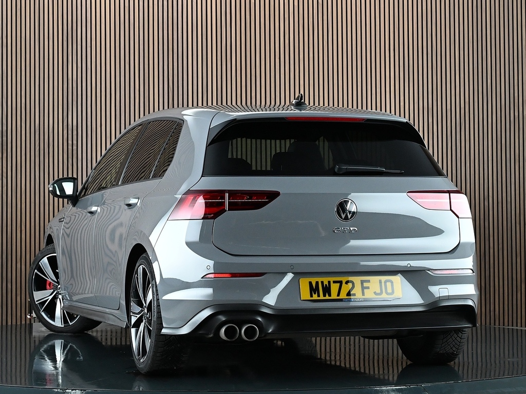 Volkswagen Golf 2.0 Tdi Gtd Hatchback Dsg Euro 6 Ss MW72FJO Grey #2