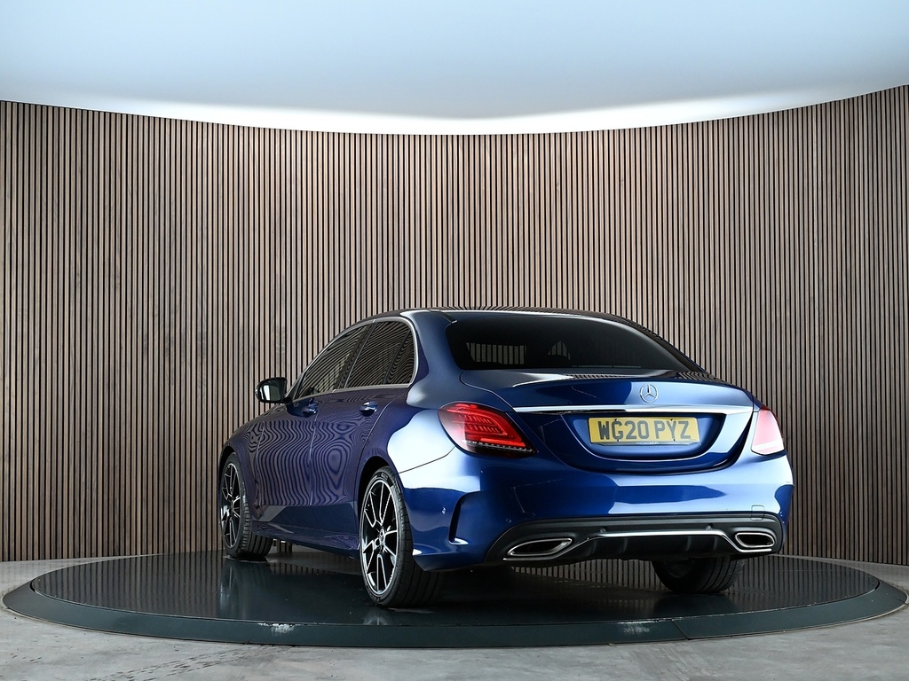 Mercedes-Benz C Class 2.0 C300 Amg Line Edition Premium Saloon Pet WG20PYZ Blue #5