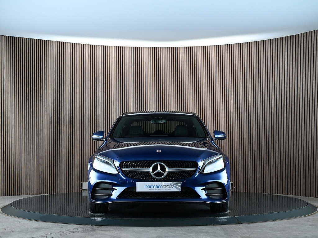 Mercedes-Benz C Class 2.0 C300 Amg Line Edition Premium Saloon Pet WG20PYZ Blue #4