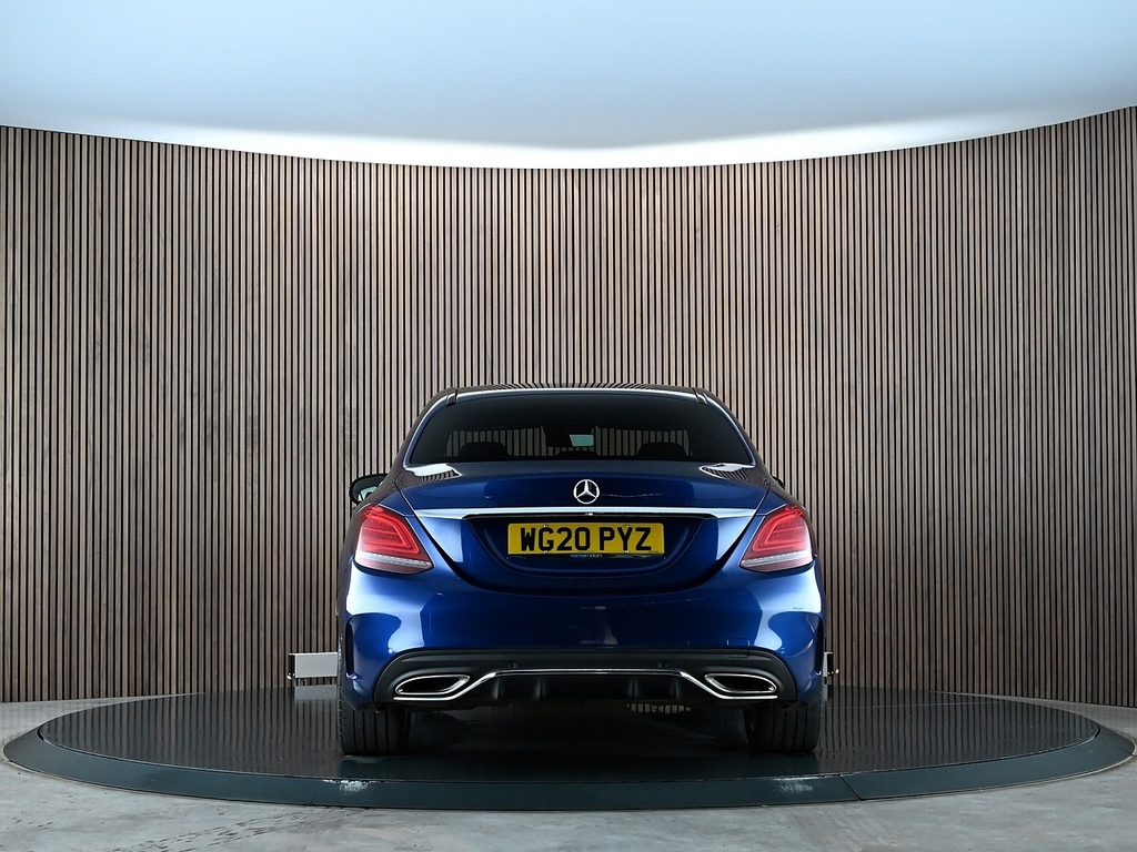 Mercedes-Benz C Class 2.0 C300 Amg Line Edition Premium Saloon Pet WG20PYZ Blue #6