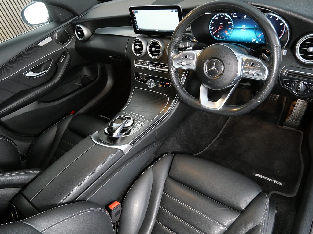 Mercedes-Benz C Class 2.0 C300 Amg Line Edition Premium Saloon Pet WG20PYZ Blue #3