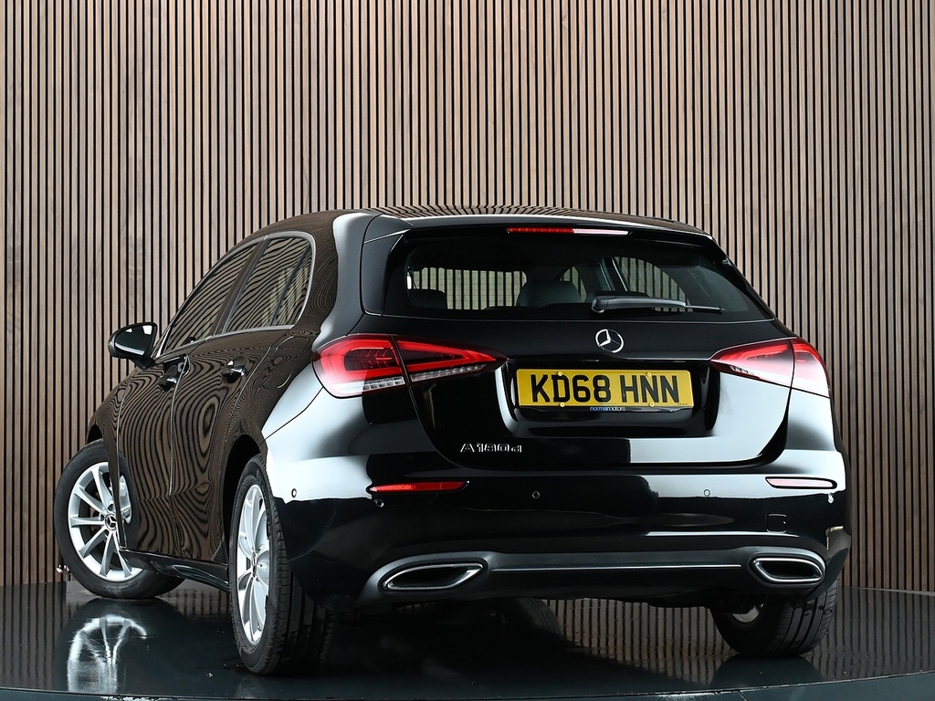 Mercedes-Benz A Class 1.5 A180d Sport Executive Hatchback 7 KD68HNN Black #2