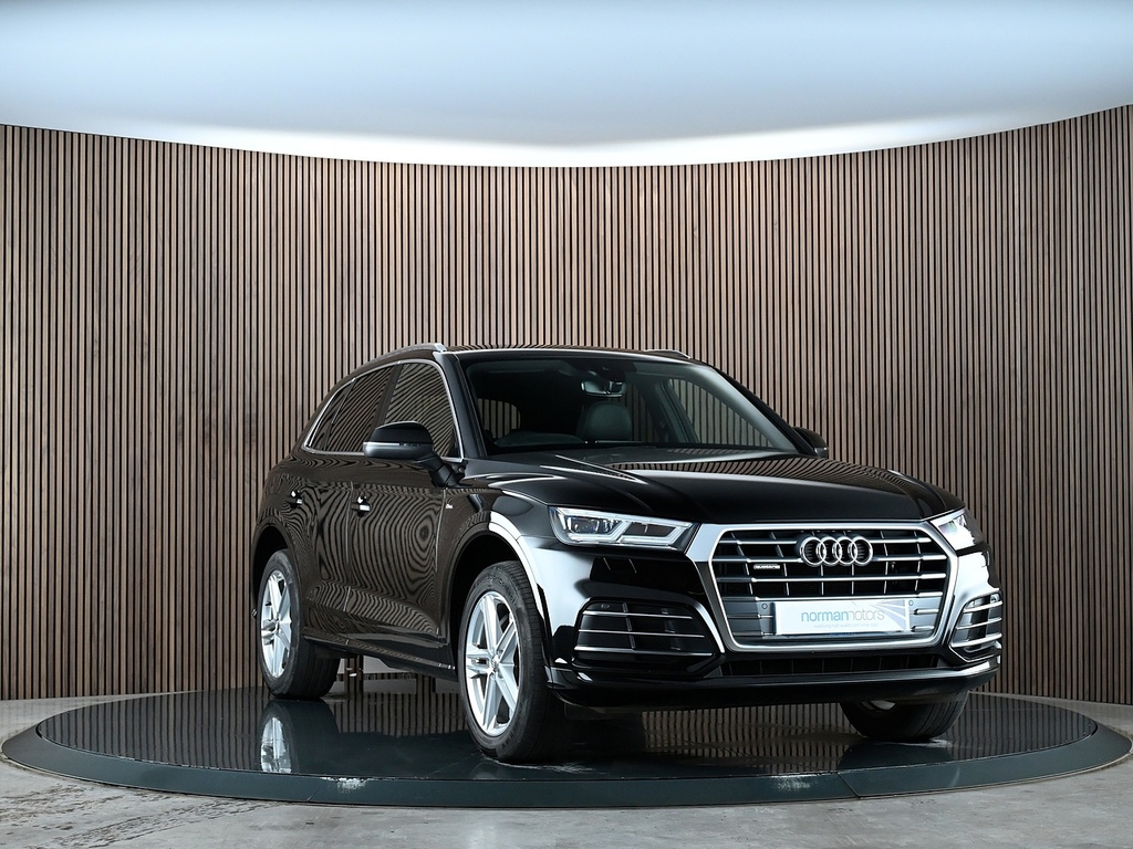 Audi Q5 2.0 Tdi 40 S Line Suv S Tronic Quattro KM70OWW Black #4