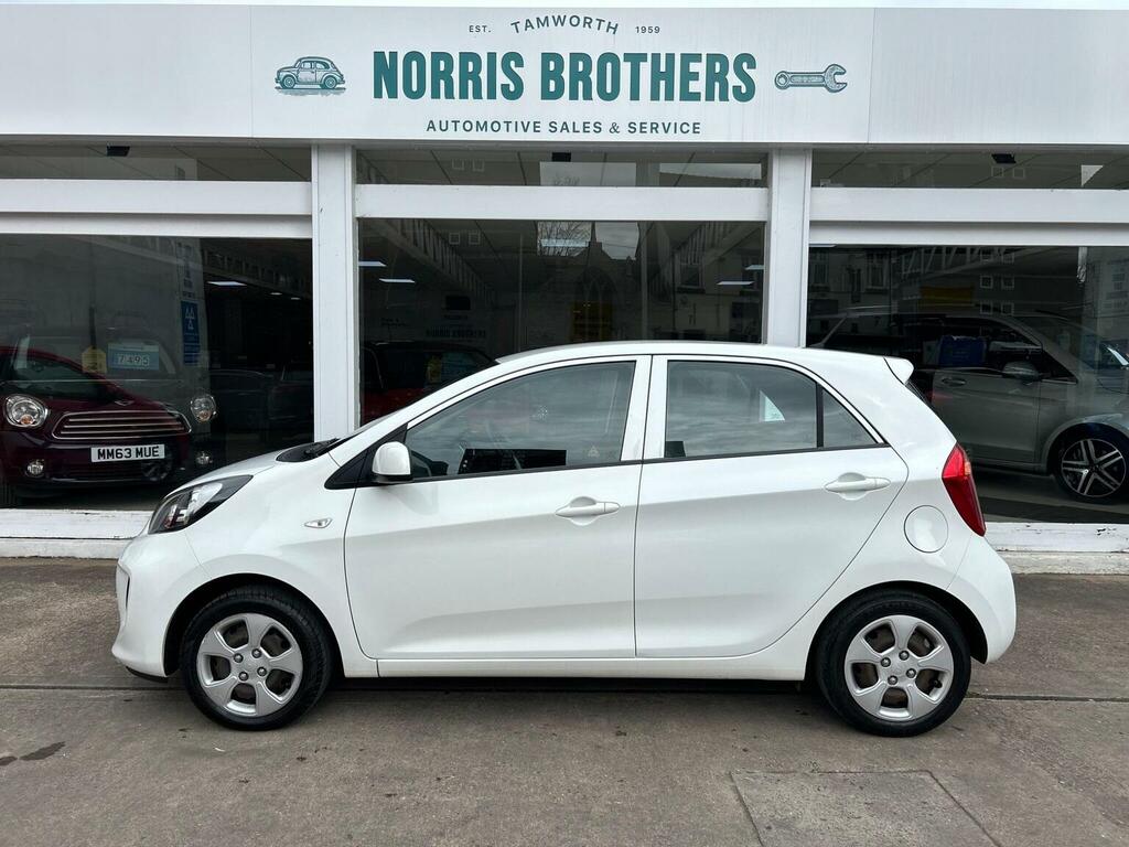 Kia Picanto Hatchback 1.0 1 Air Euro 6 201717 CV17AVF White #6
