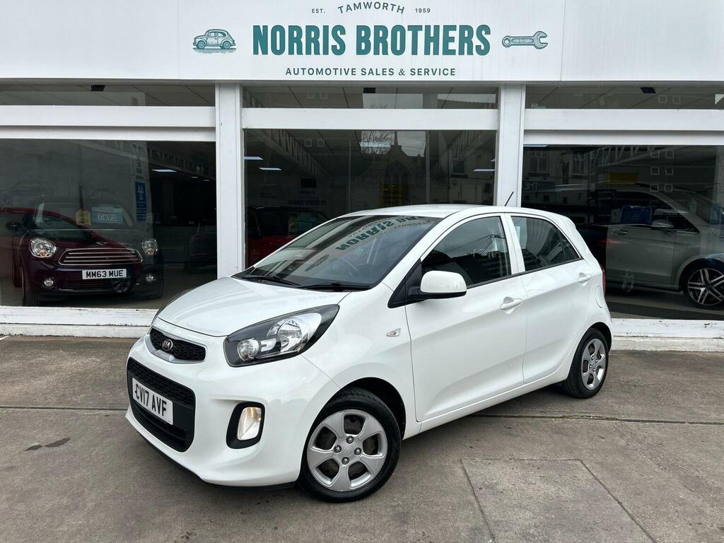 Kia Picanto Hatchback 1.0 1 Air Euro 6 201717 CV17AVF White #3