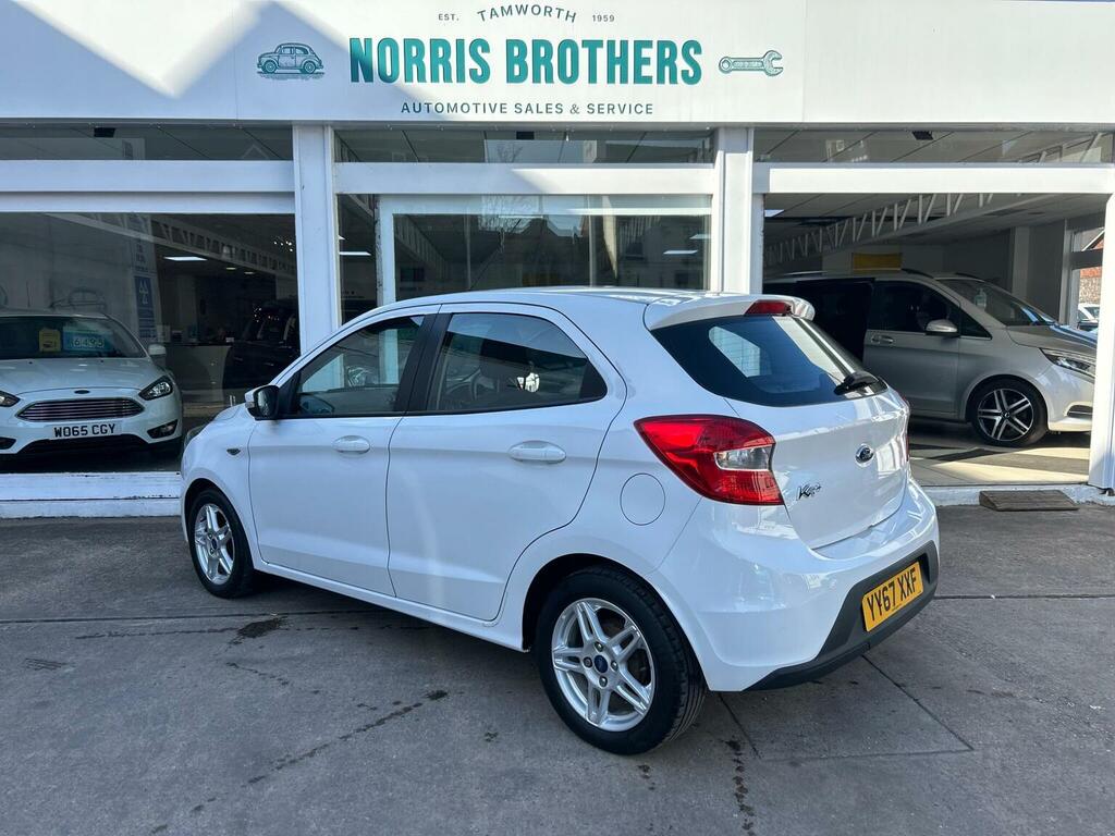 Ford KA+ Hatchback 1.2 Ti-vct Zetec Euro 6 201767 YY67XXF White #4