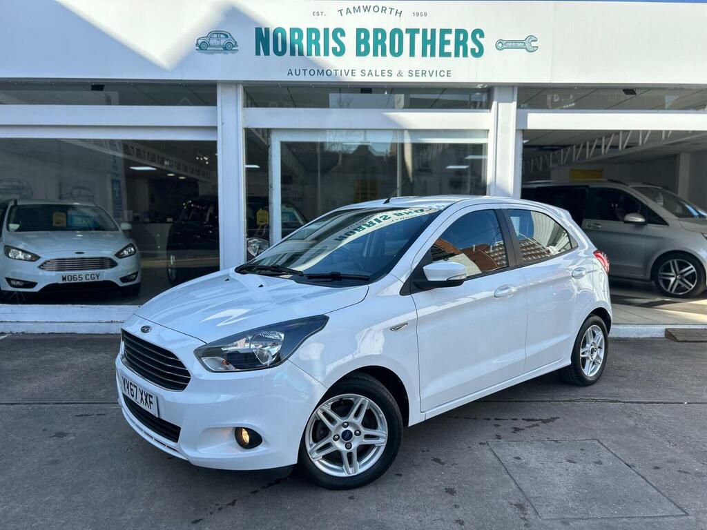 Ford KA+ Hatchback 1.2 Ti-vct Zetec Euro 6 201767 YY67XXF White #3