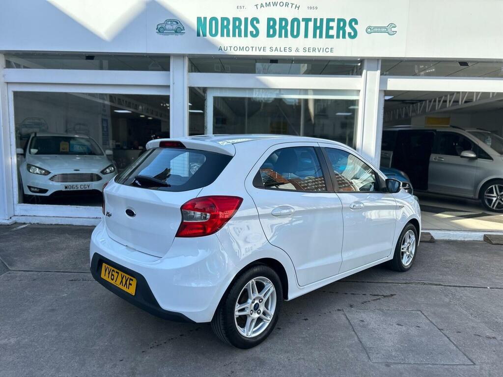 Ford KA+ Hatchback 1.2 Ti-vct Zetec Euro 6 201767 YY67XXF White #5
