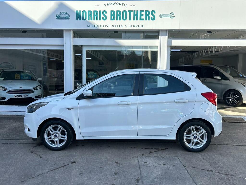Ford KA+ Hatchback 1.2 Ti-vct Zetec Euro 6 201767 YY67XXF White #6