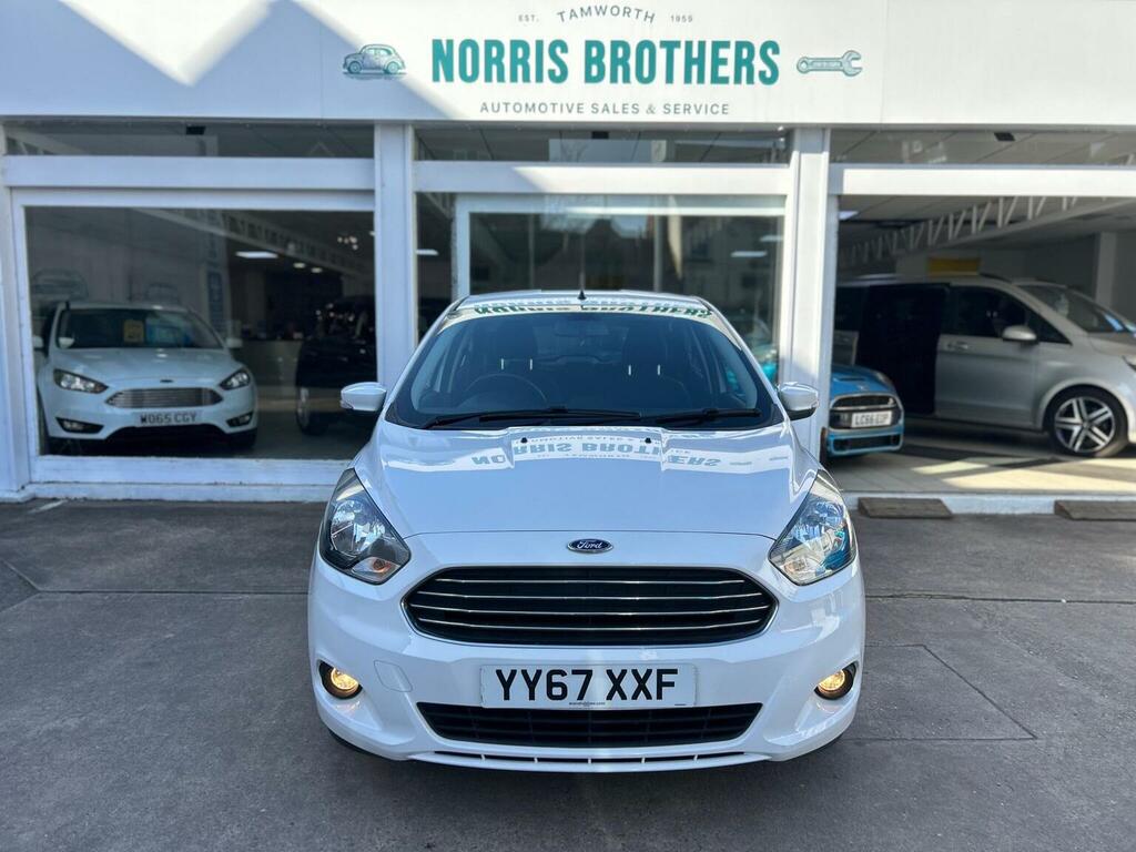Ford KA+ Hatchback 1.2 Ti-vct Zetec Euro 6 201767 YY67XXF White #2