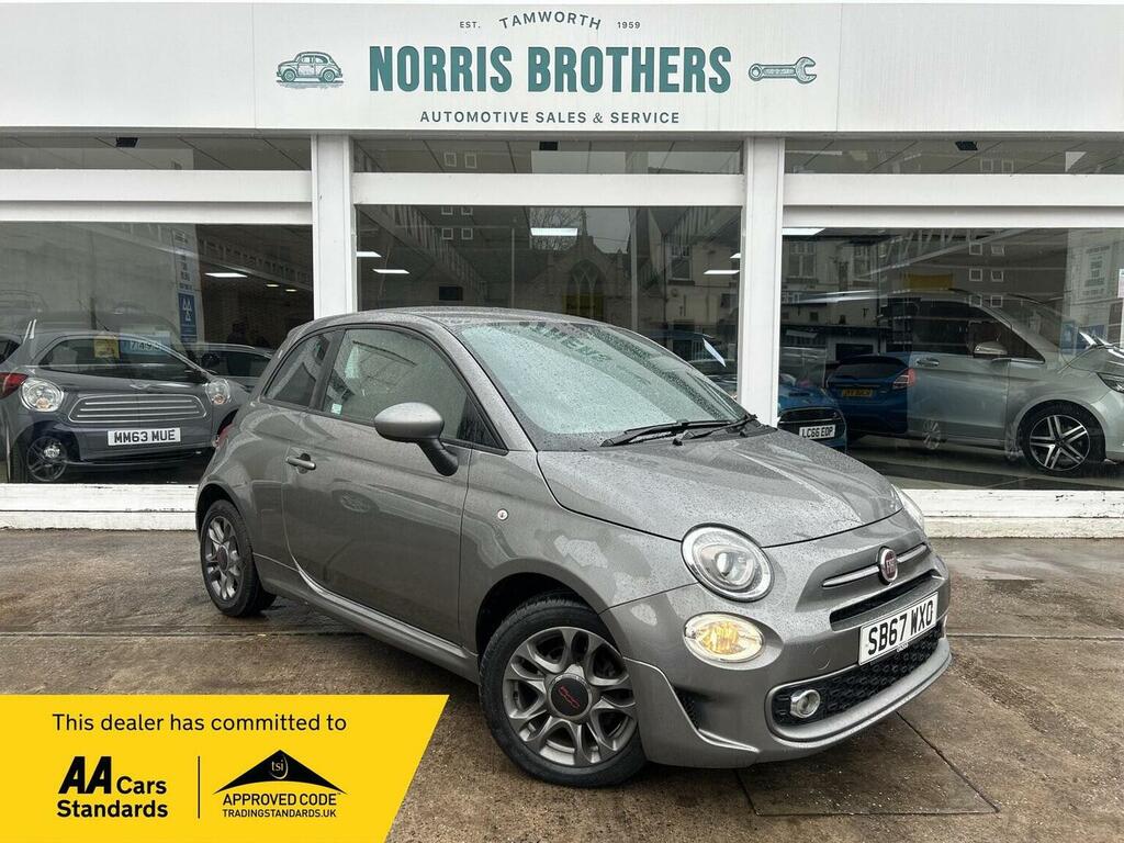Fiat 500 Hatchback 1.2 S Euro 6 Ss 201767 Grey