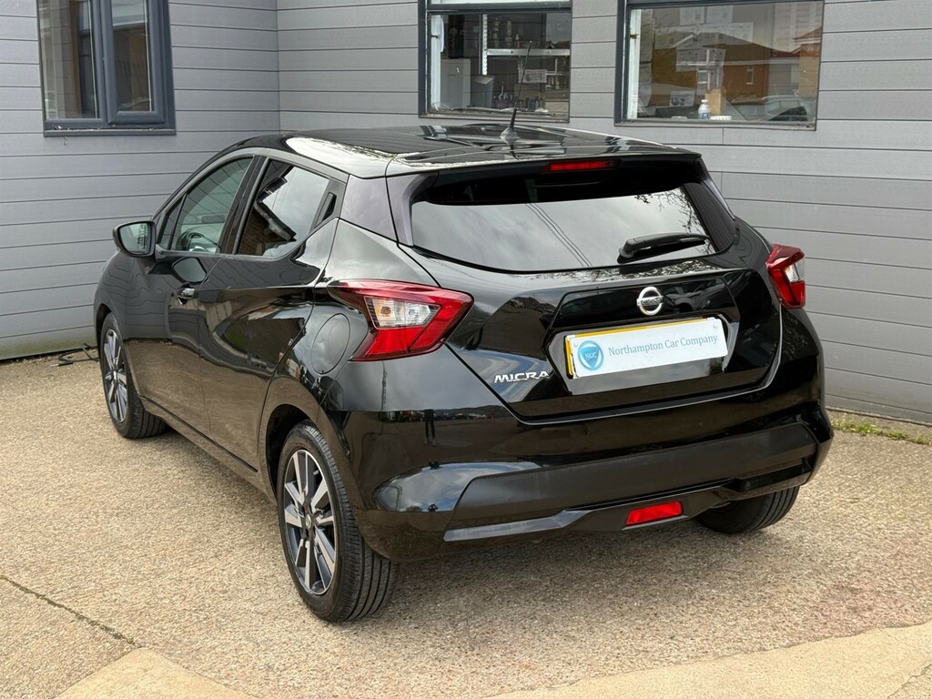 Nissan Micra 0.9 Ig-t N-connecta Euro 6 Ss CE68ZZC Black #6