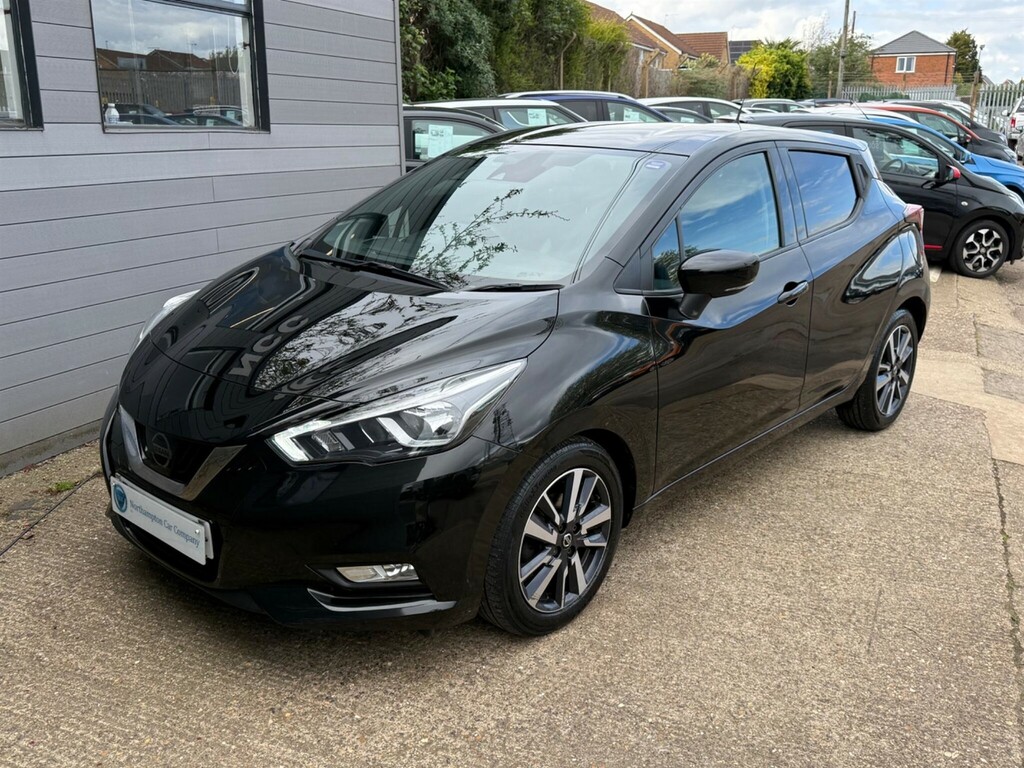Nissan Micra 0.9 Ig-t N-connecta Euro 6 Ss CE68ZZC Black #5