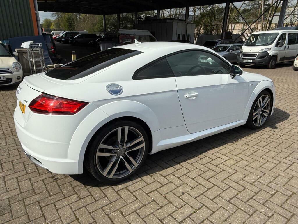 Audi TT 2.0 Tdi Ultra S Line Euro 6 S S White #4