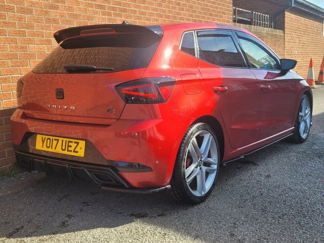 Seat Ibiza Tsi Fr Hatchback YO17UEZ Red #6